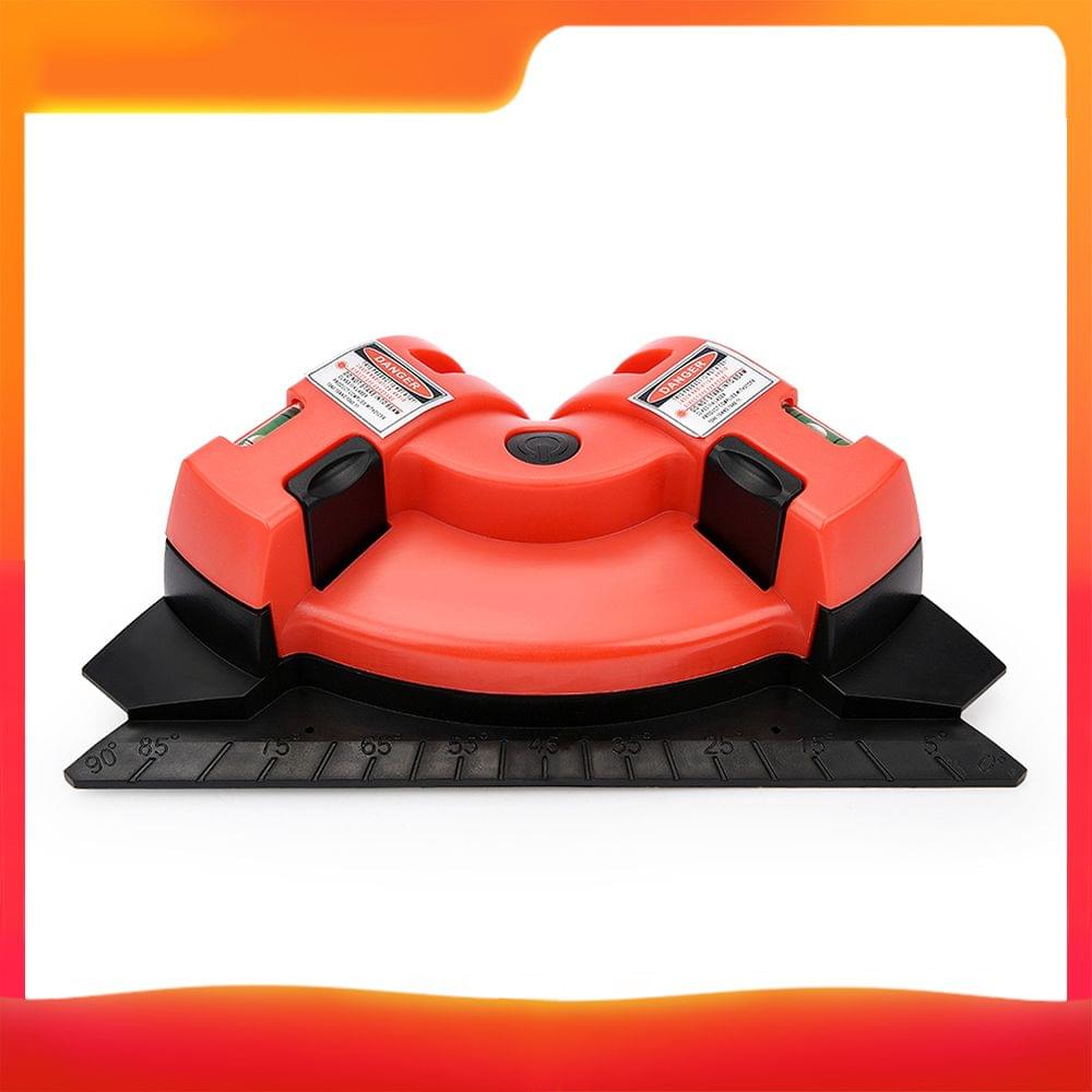90 Degree Square Laser-Level Mini Horizontal & Vertical (Red)