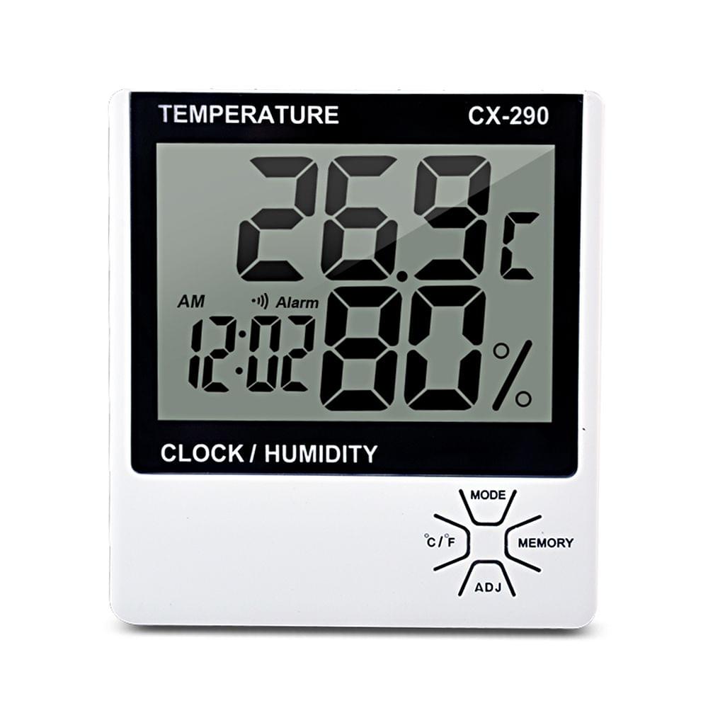 Indoor Thermometer Humidity Gauge LCD Digital Thermometer