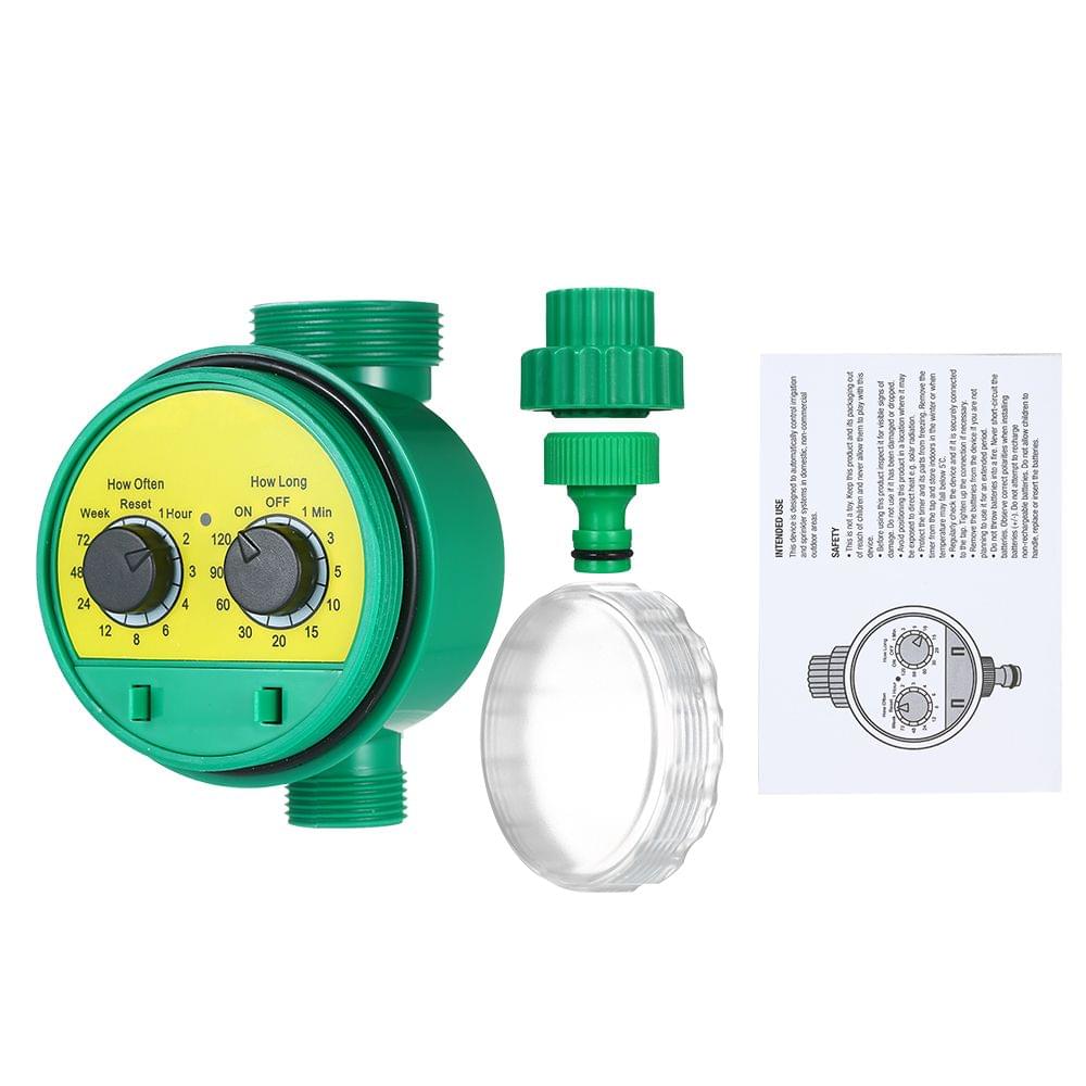 Outdoor Timed Irrigation Controller Automatic Sprinkler - UK Faucet Connection