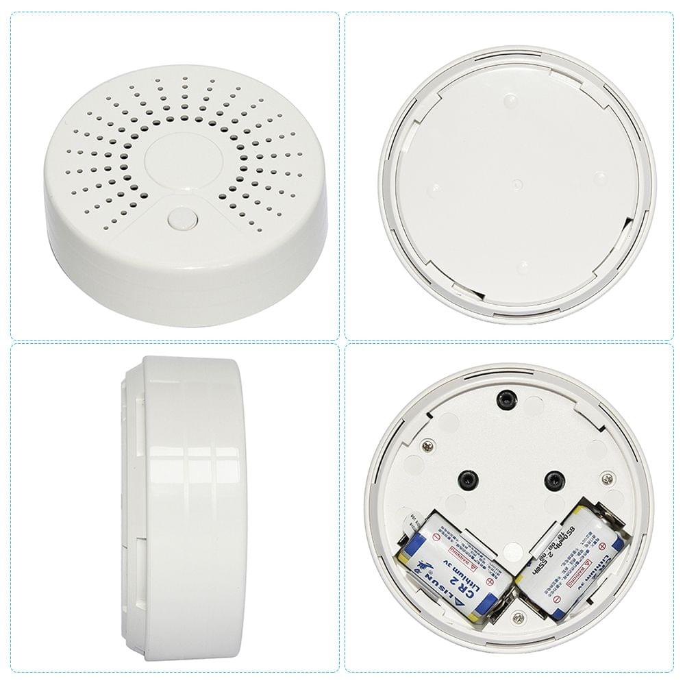 Smart Wifi Fire Smoke Temperature Sensor Alarm Wireless