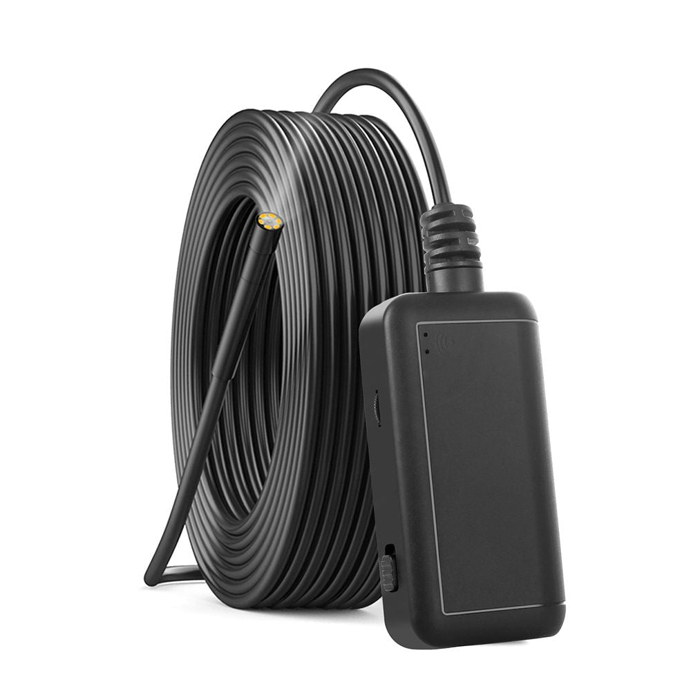 F220 5.5mm Industrial Endoscope WiFi Borescope Inspection - 10m Hard Wire