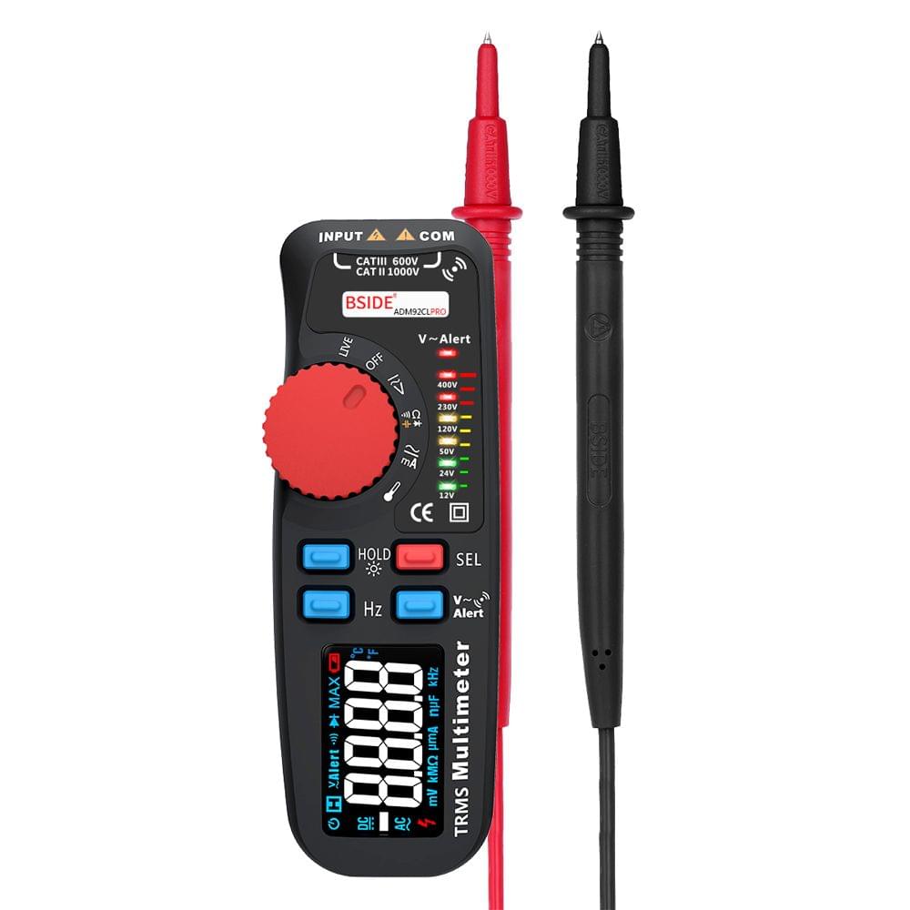 ADM92CL PRO Mini TRMS Dual Mode Multimeter AC/DC Voltage