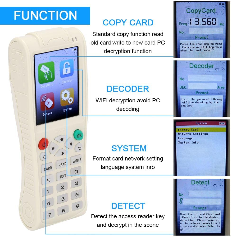 Handheld Key Machine iCopy 5 with Full Decode Function - 1