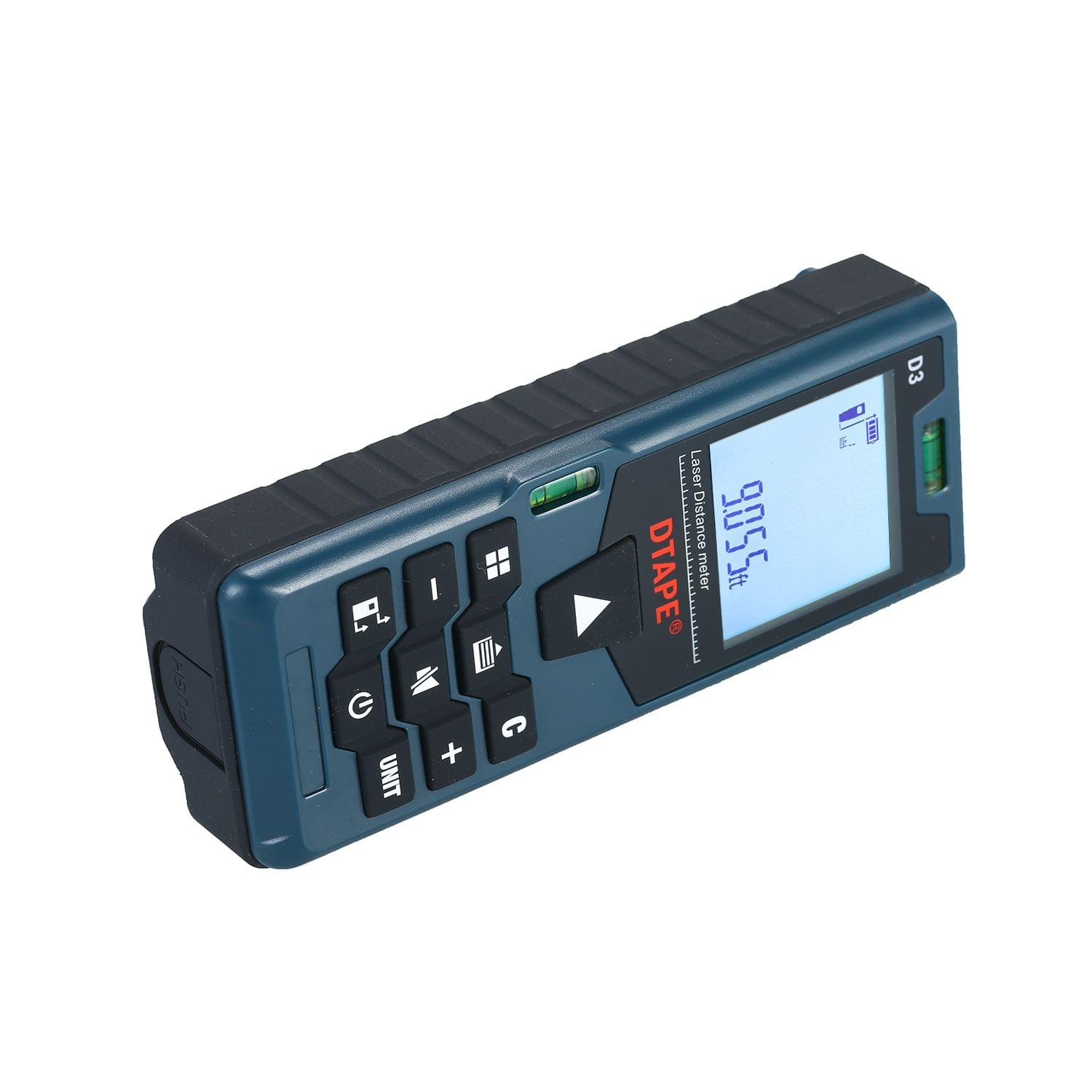 Handheld Digital Laser Distance Meter Portable Mini Range - 0.2-100m