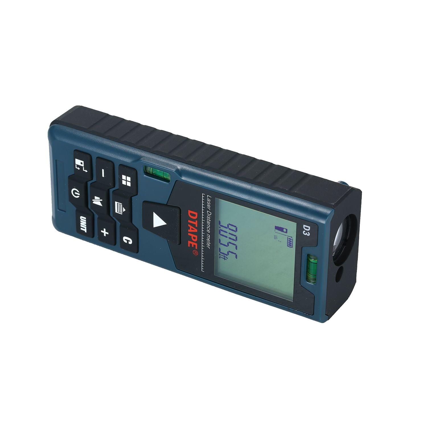 Handheld Digital Laser Distance Meter Portable Mini Range - 0.2-100m