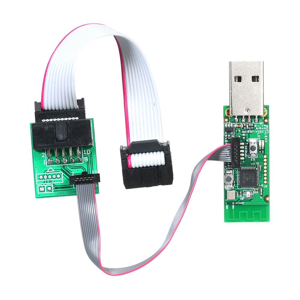 CC2540  Sniffer Protocol Analyzer USB Dongle & BTool + - CC2540 Sniffer with Downloader Cable