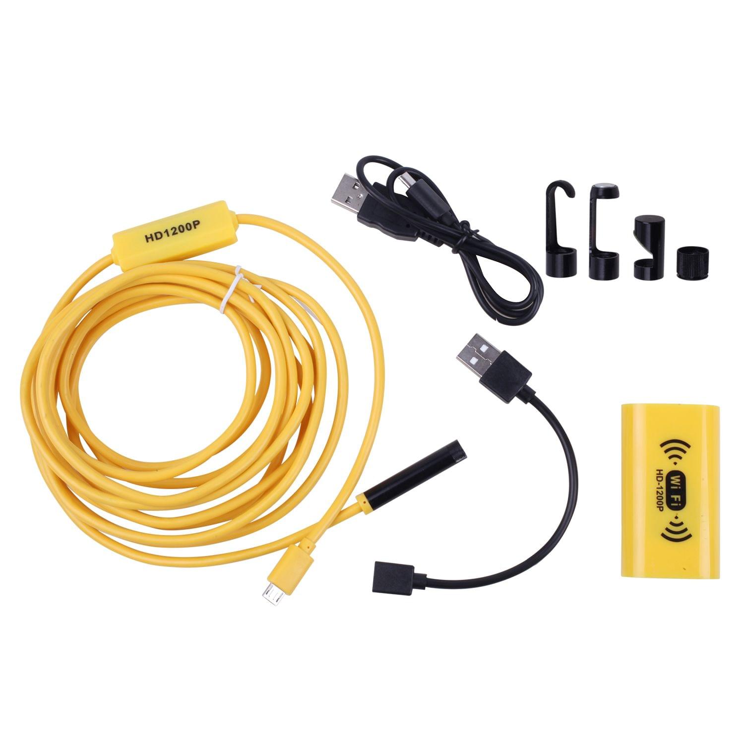8mm Wireless Endoscope Camera IP68 Waterproof WiFi - 3.5M