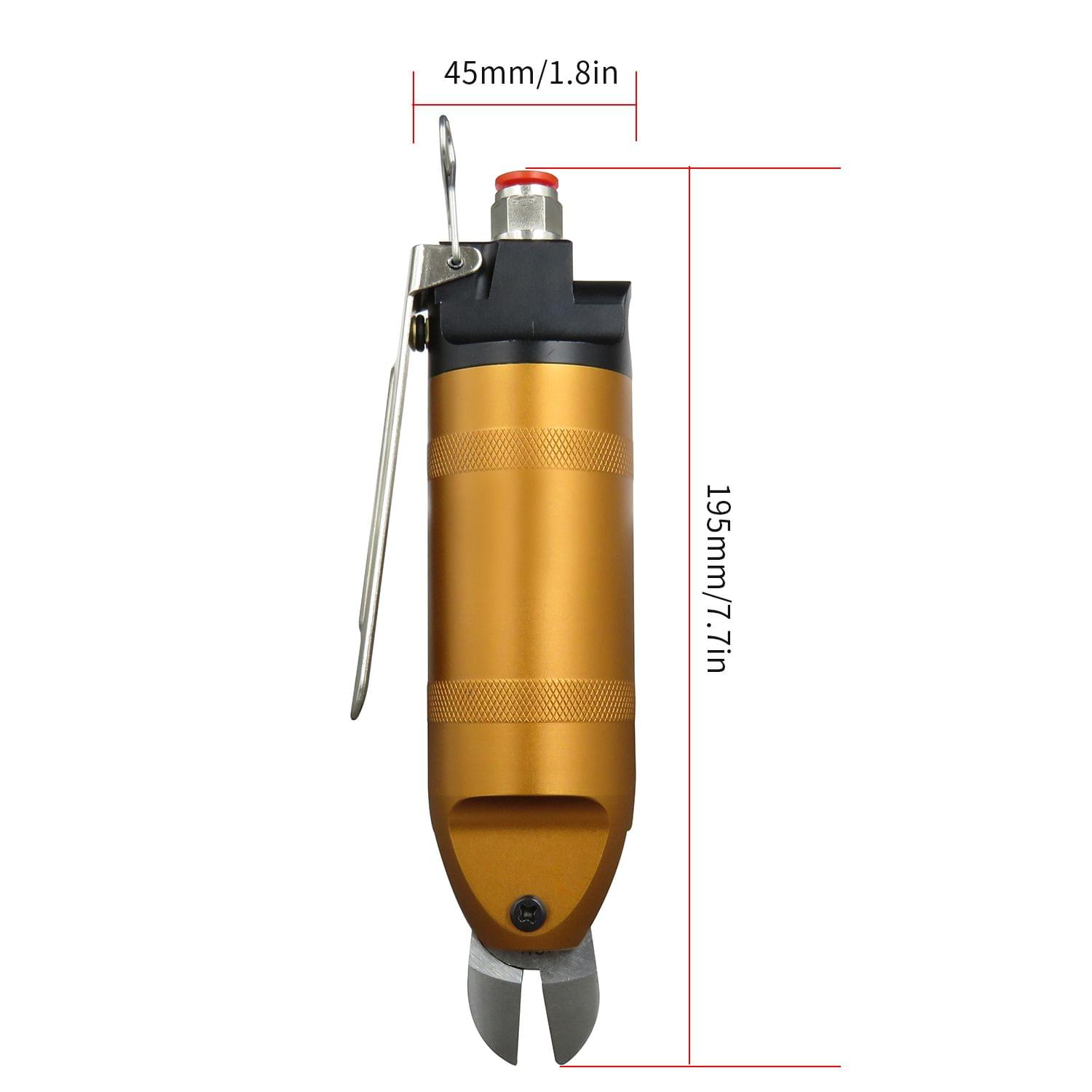 Pneumatic Air Crimping Pliers 2.0mm Iron Wire Shear Clamp