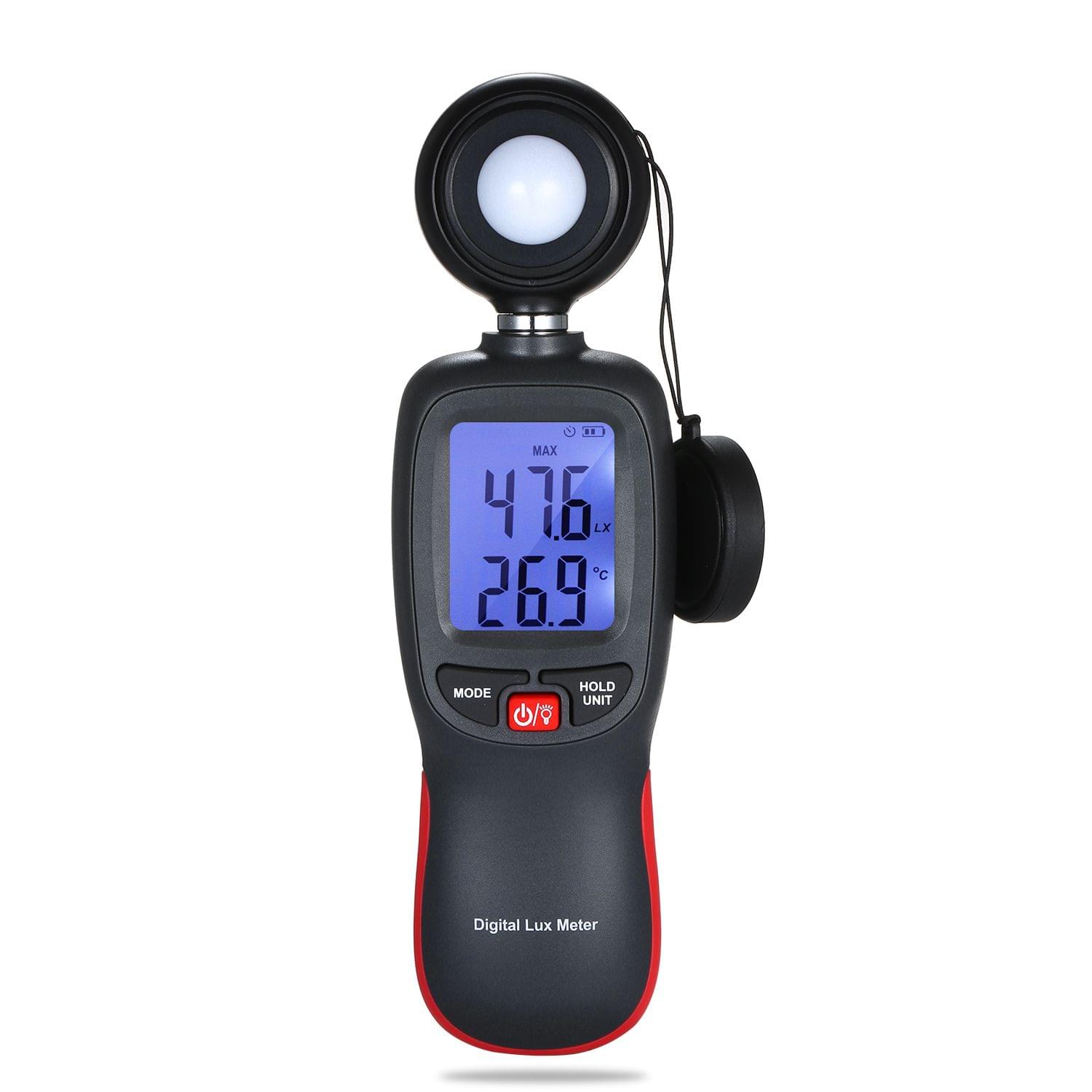 Digital Lux Meter LCD Display Handheld Illuminometer Mini