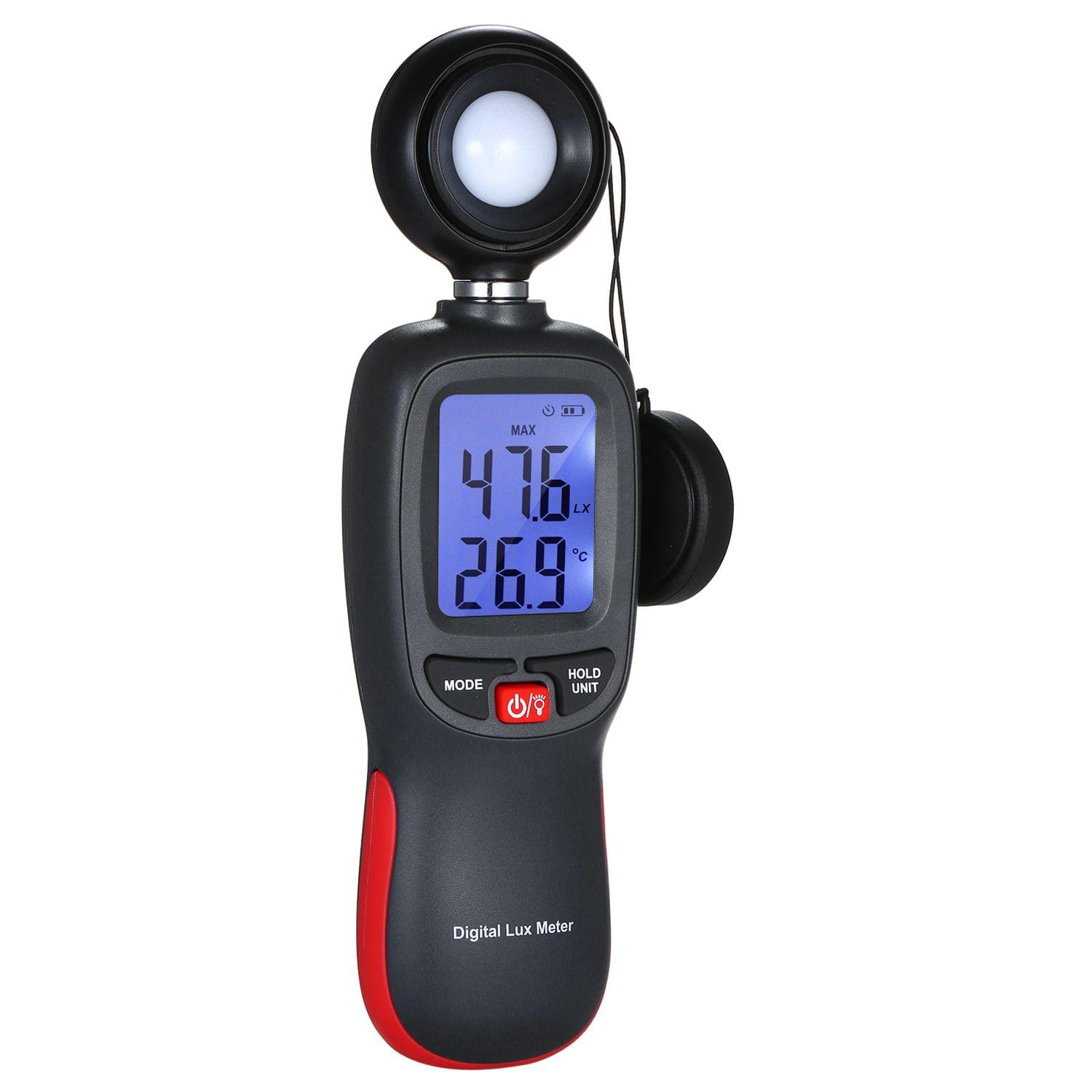 Digital Lux Meter LCD Display Handheld Illuminometer Mini