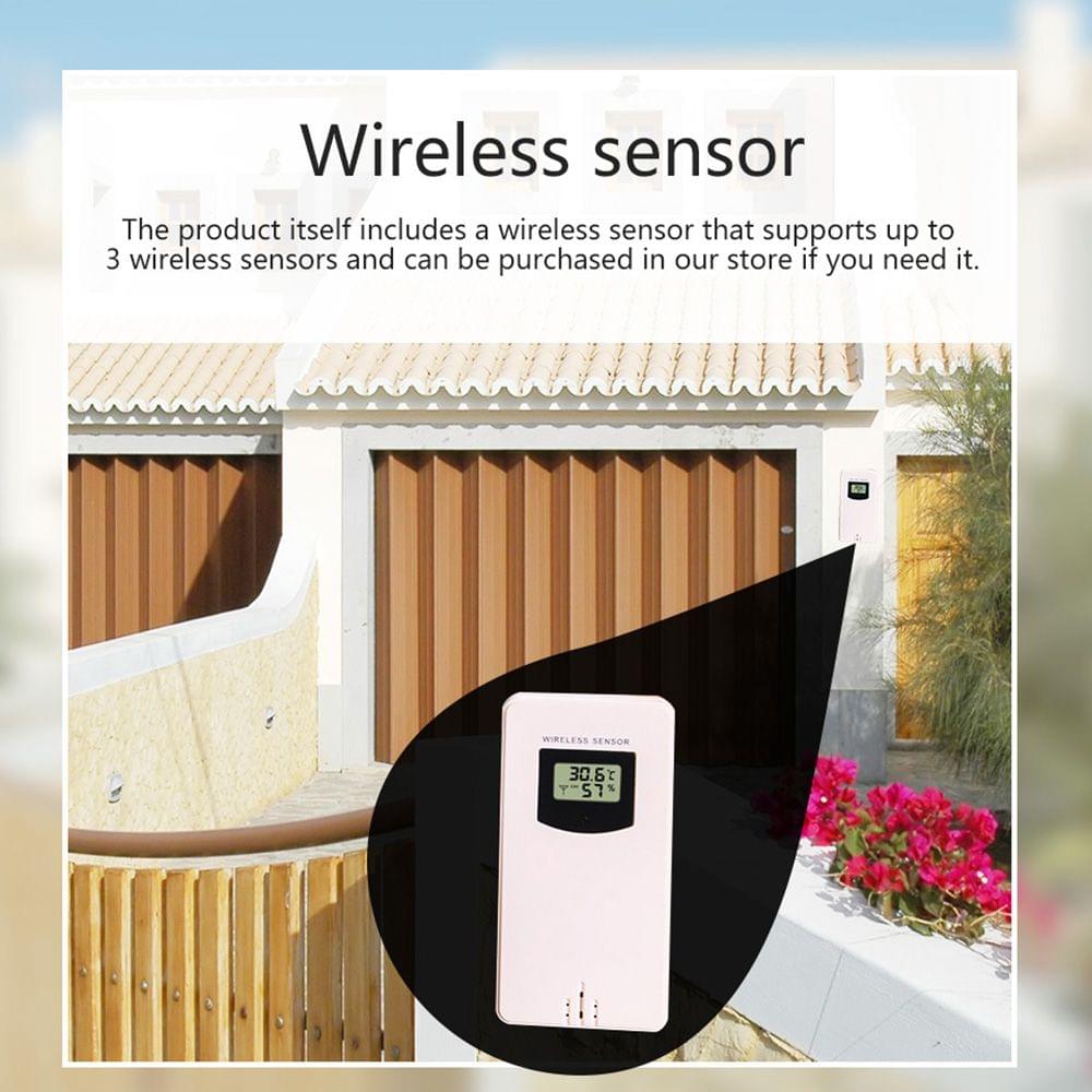 Multifunctional Color WiFi Weather Station APP Control Smart - EU Plug