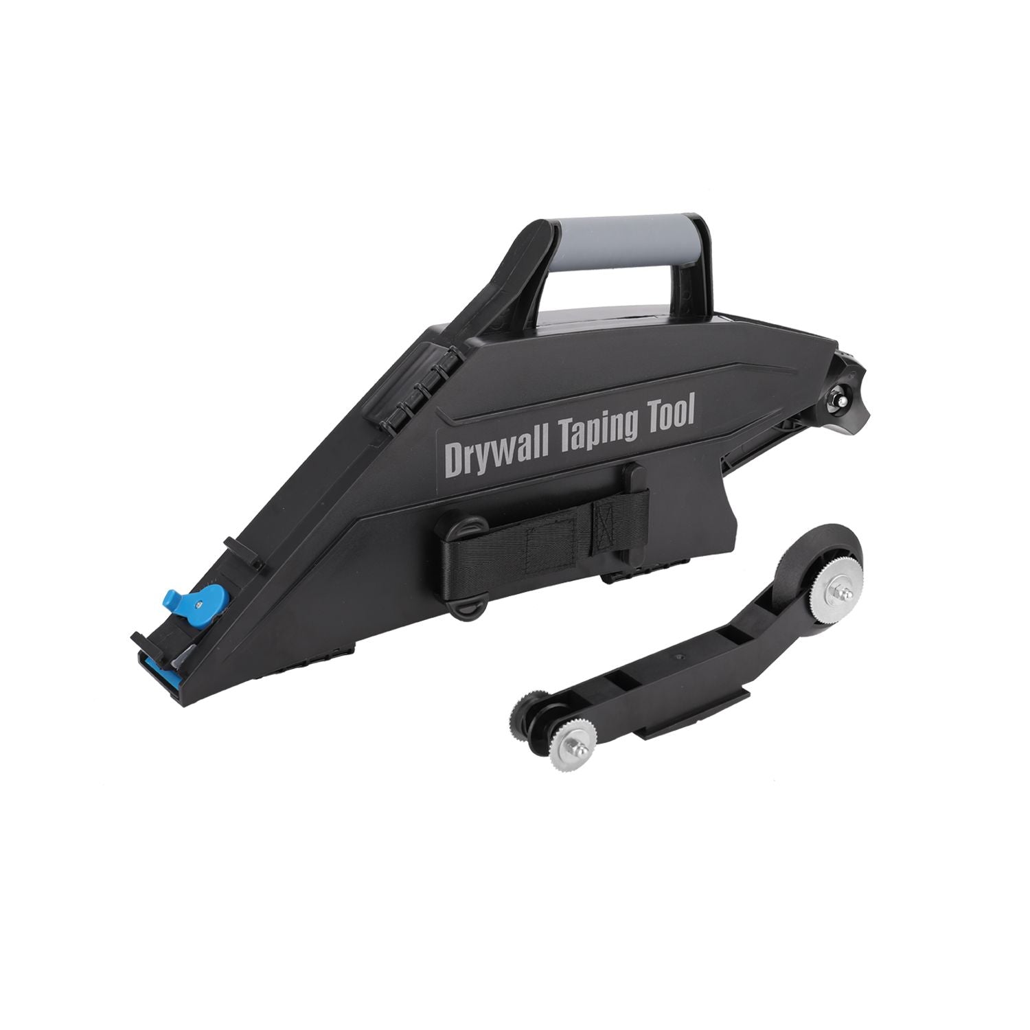 Drywall Taping Tool with Quick-Change Inside Corner Wheel