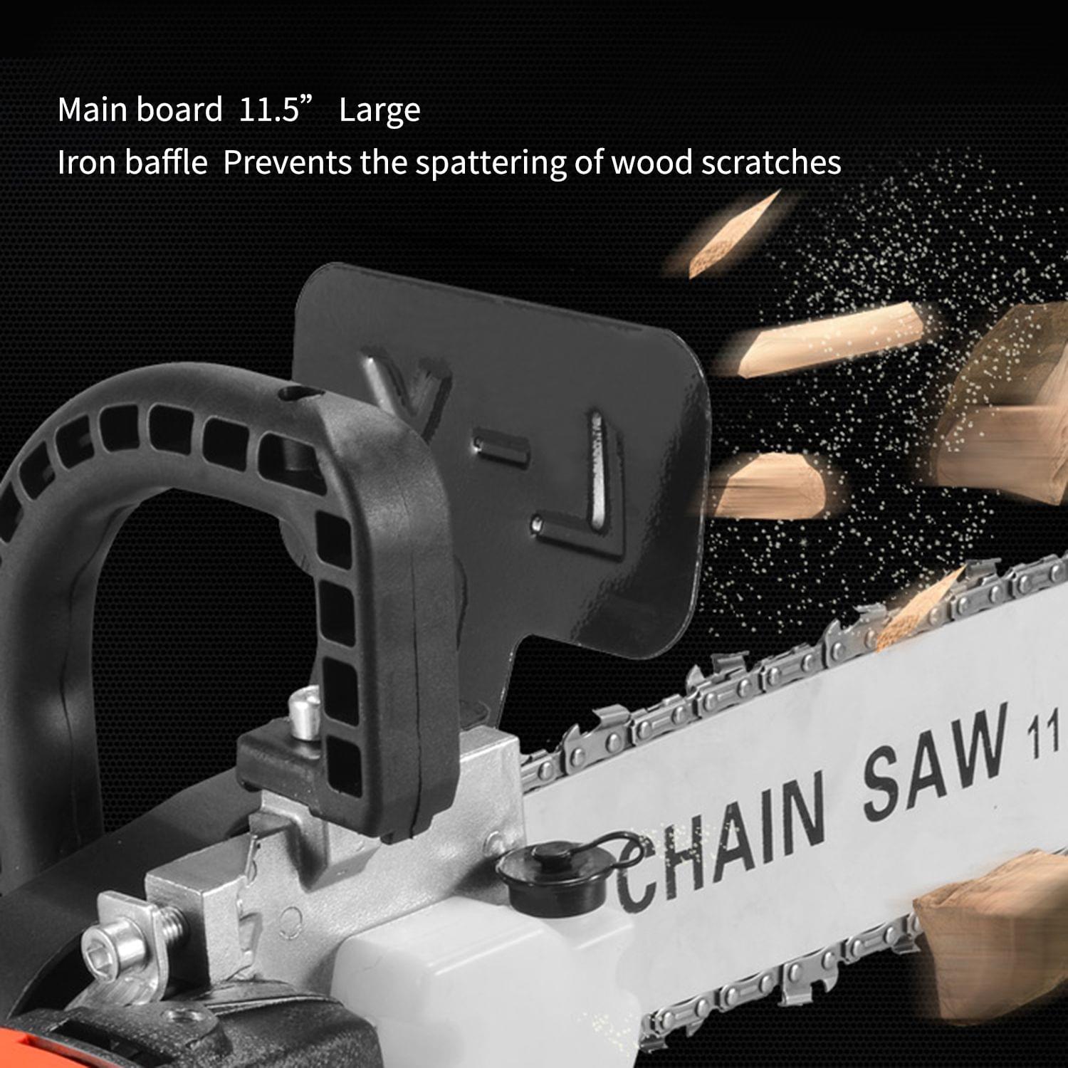 DIY Electric Saw 11.5 Inch Chainsaw Bracket Set Angle