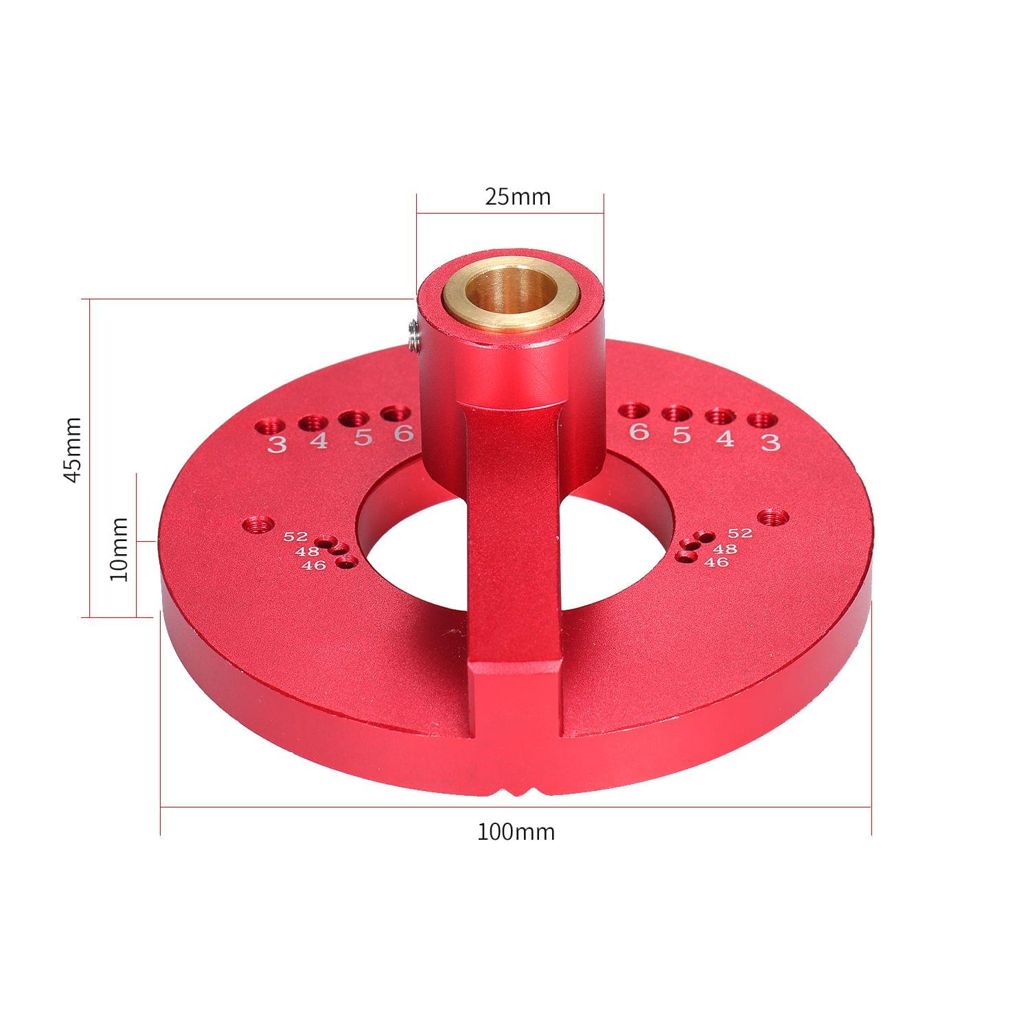 Multi-function Hinge Drilling Jig Woodworking Tool Drill