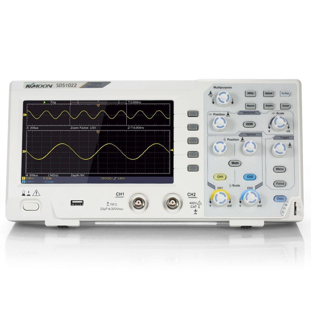 KKmoon SDS1022 Oscilloscope Oscillometer Digital Storage - EU Plug