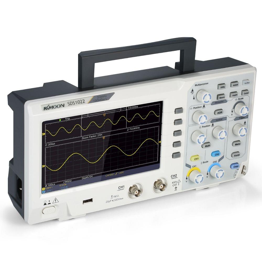 KKmoon SDS1022 Oscilloscope Oscillometer Digital Storage - EU Plug