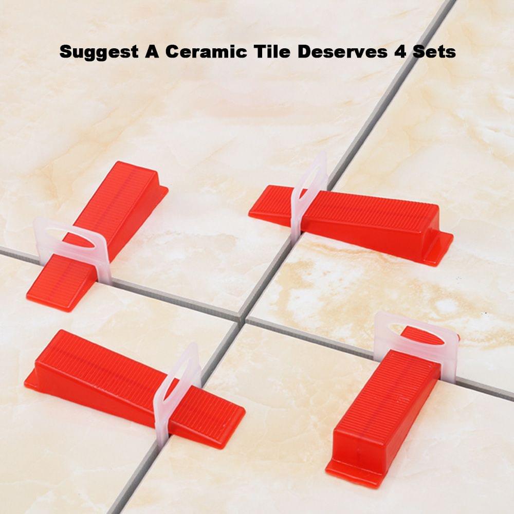 Tile Leveling System Tool 100pcs Tile Leveling Device - 1