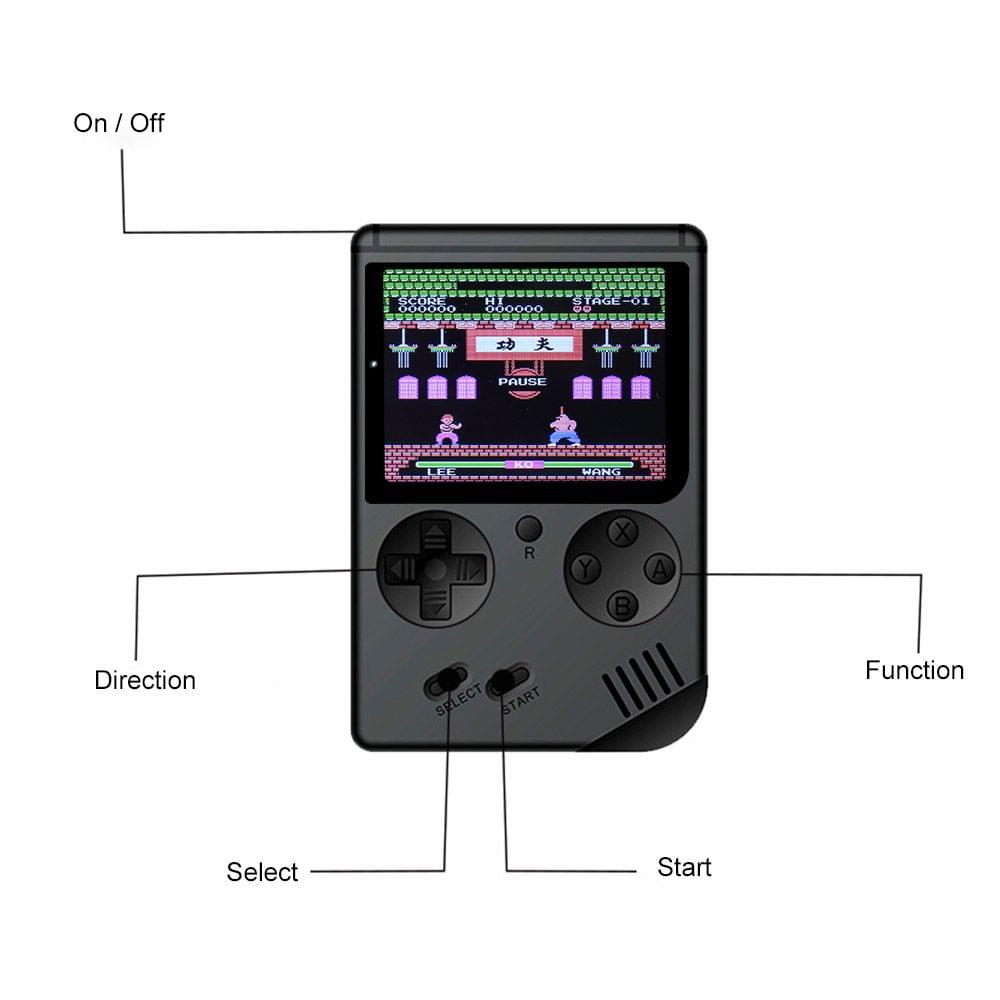 Retro Handheld Game Console Emulator Built-in 168 Games