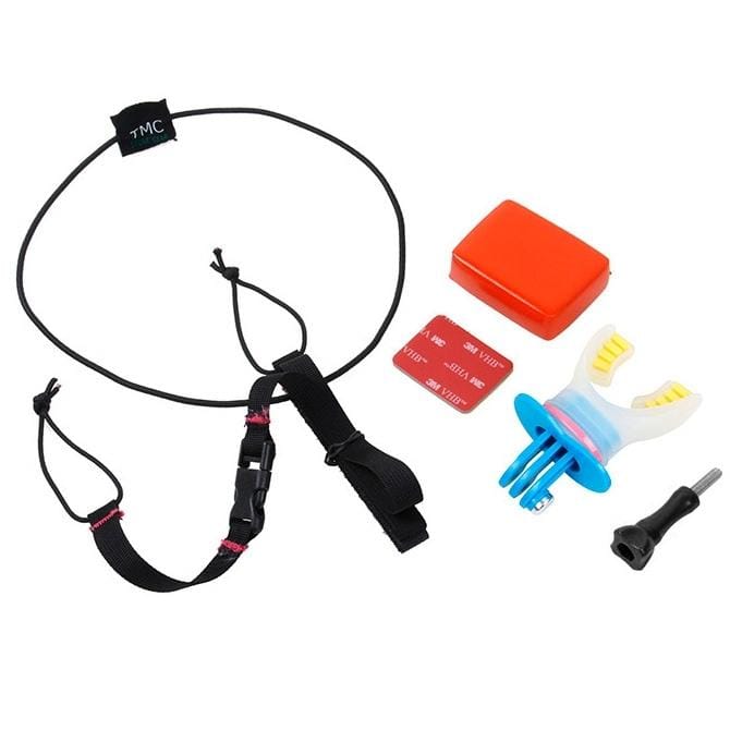TMC HR261 Surfing Shoot Mouth Mount for GoPro NEW HERO /HERO7 /6 /5 /4 /3+ /3 /2 /1, Fit Surfing and Diving Sports (Style2)