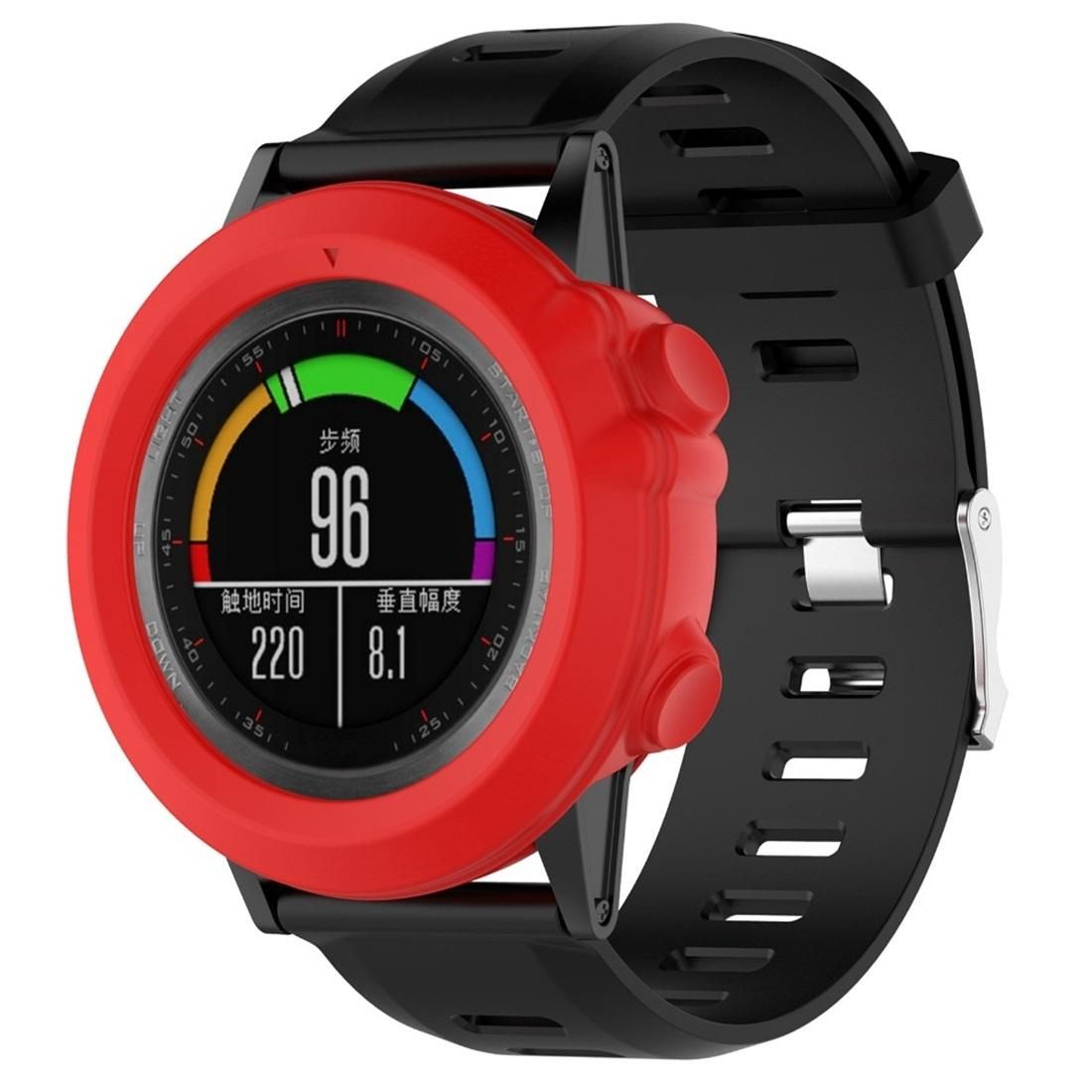 Smart Watch Silicone Protective Case for Garmin Fenix 3 (Red)