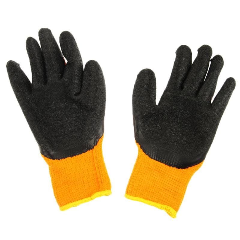 Resistance High Temperature Rubber Gloves for 3D Sublimation Machine (Orange)