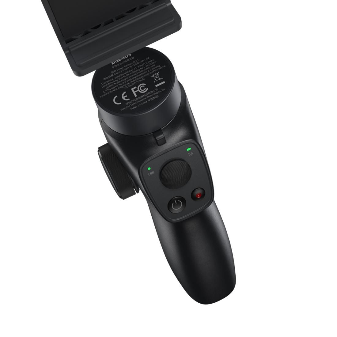 Baseus Control SUYT-0G Smartphone Handheld Gimbal Stabilizer (Dark Gray)