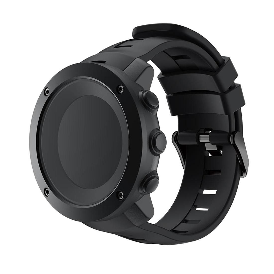 Smart Watch Silicone Wrist Strap Watchband for Suunto Ambit3 Vertical (Black)
