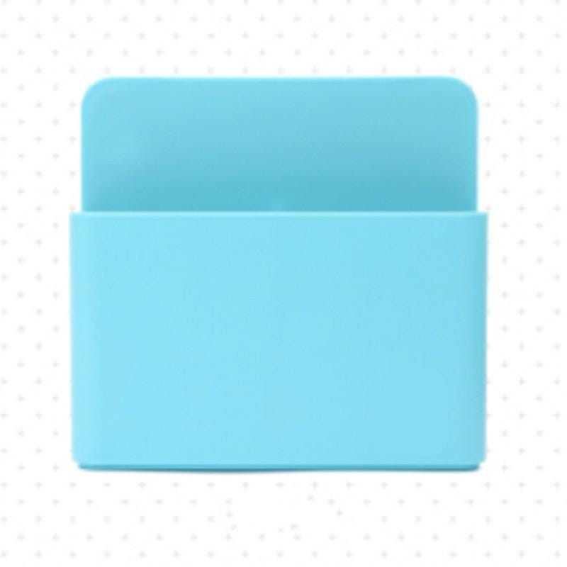Magnetic Mounting Bracket Moved Flexibly Without Nail Storage Box (Sky Blue)