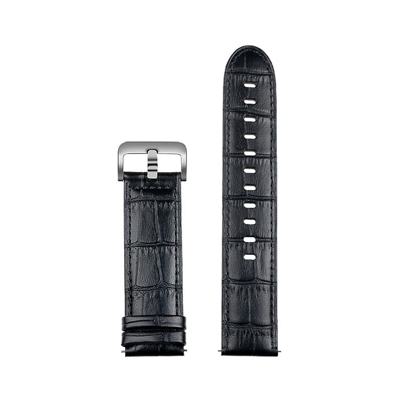 Original Xiaomi Smart Watch Crocodile Texture Cowhide Watchband Replacement Wrist Strap for Xiaomi Watch Color CA0583 (Black)