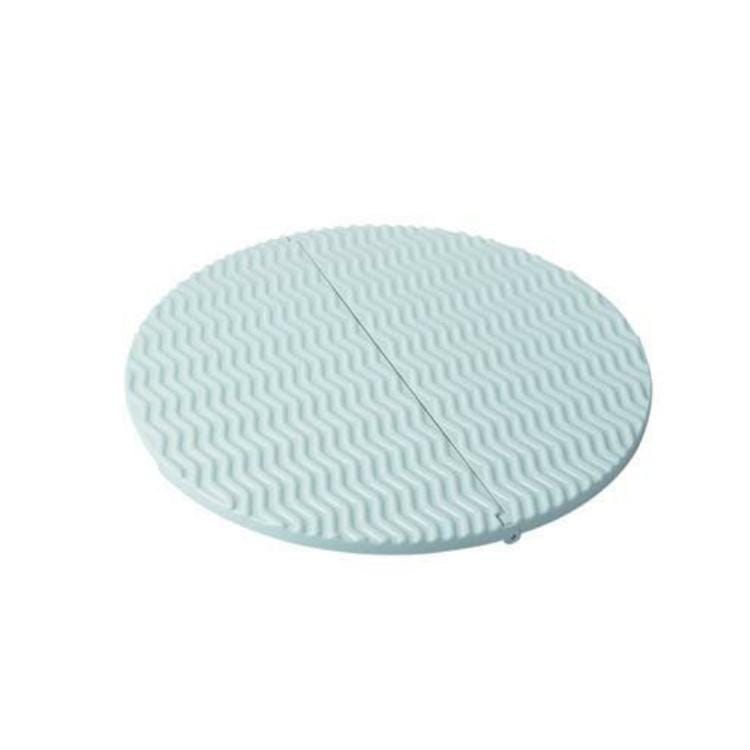 5 PCS Foldable Plastic Dumpling Mat Creative Home Pasta Placemat, Diameter:35cm (Pink)