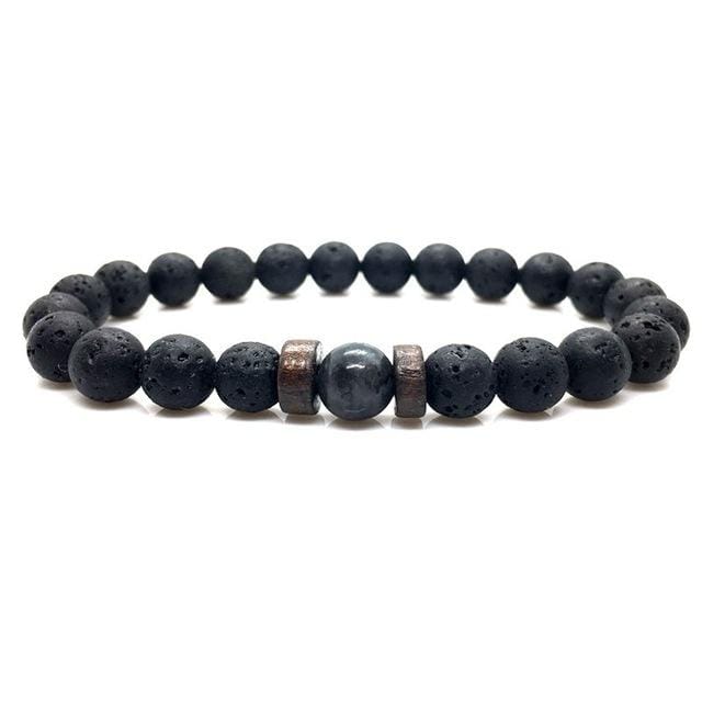 Men Bracelet Natural Moonstone Bead Tibetan Buddha Bracelet chakra Lava Stone Diffuser Bracelets Men Jewelry gift Drop Shipping (3)