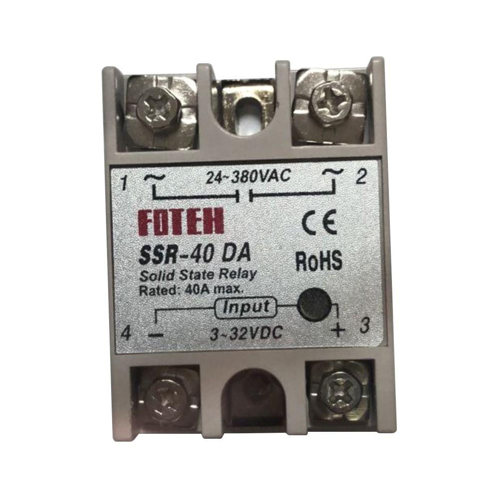 24V-380V 40A SSR-40 DA Solid State Relay Module for PID