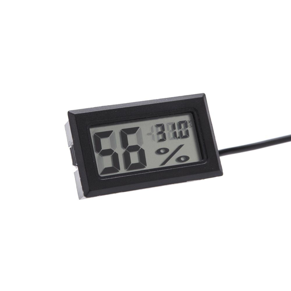 Mini LCD Digital Thermometer Humidity Hygrometer Temp Gauge