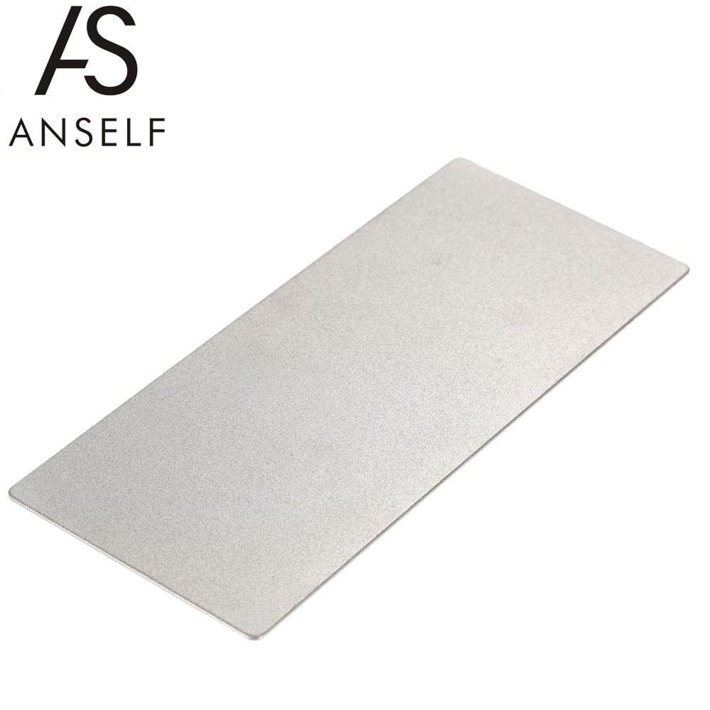 Anself 400 Grit Diamond Whetstone Double Side Combination - 400