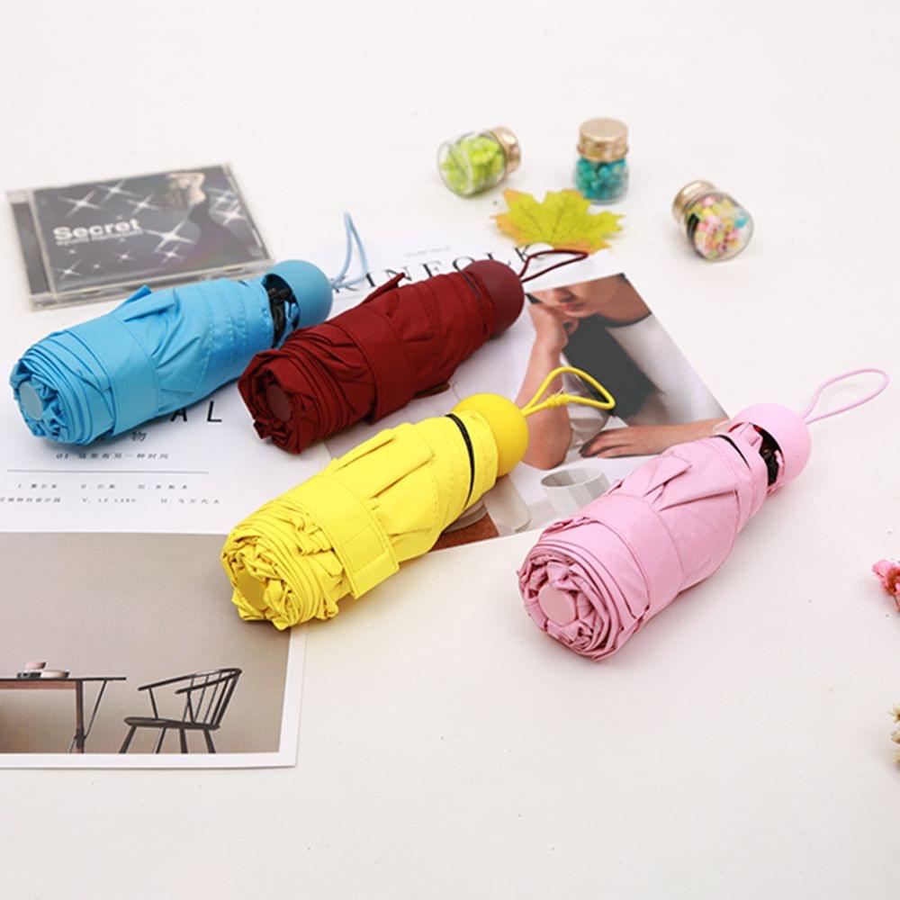 Creative Quality Capsule Mini Pocket Umbrella 5-Folding