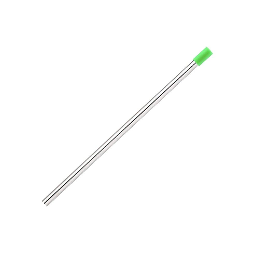 Useful Reusable 304 Stainless Steel Straw with Dust Cap Milk - 2