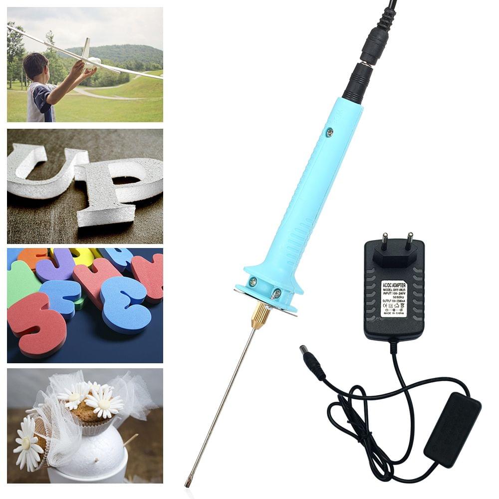 15W 220?C DIY Handheld Electronic Hot Foam Cutter - EU Plug