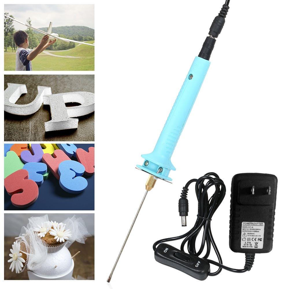 15W 220?C DIY Handheld Electronic Hot Foam Cutter - US Plug