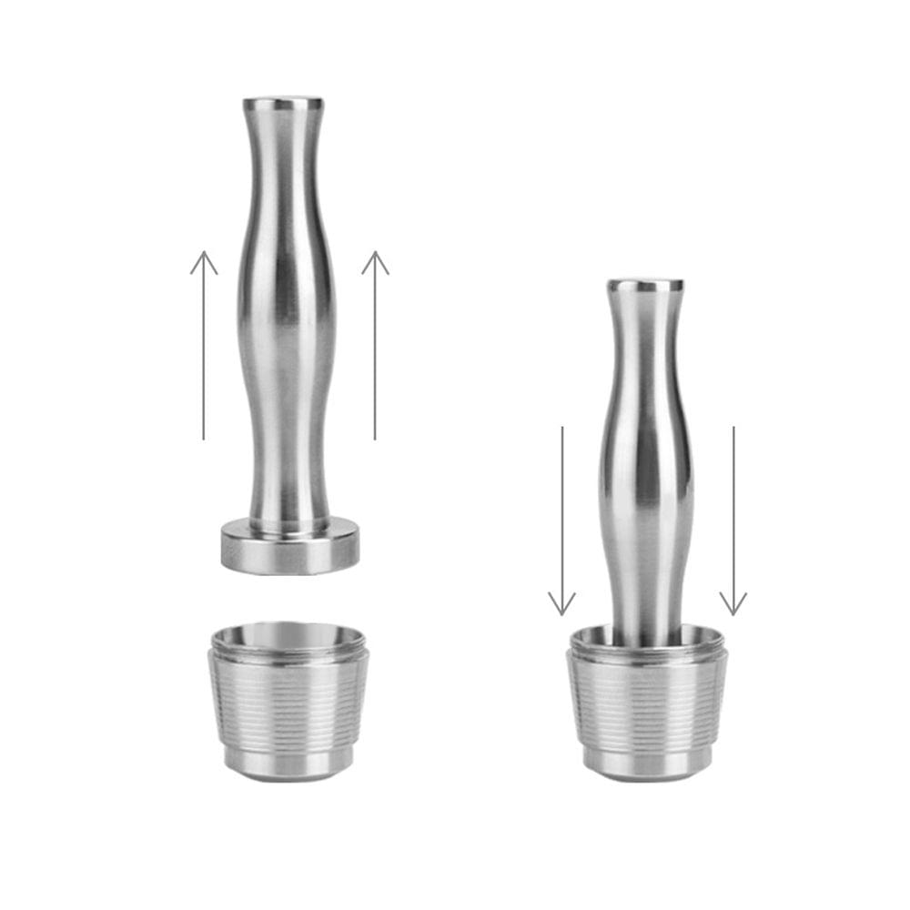 Stainless Steel Reusable Coffee Capsules with Press Coffee - 2