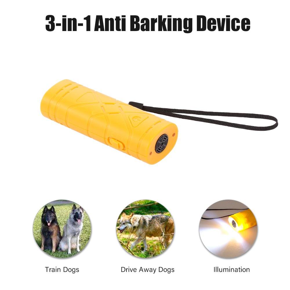 3 in 1 Anti Barking Stop Bark Device Portable Handheld