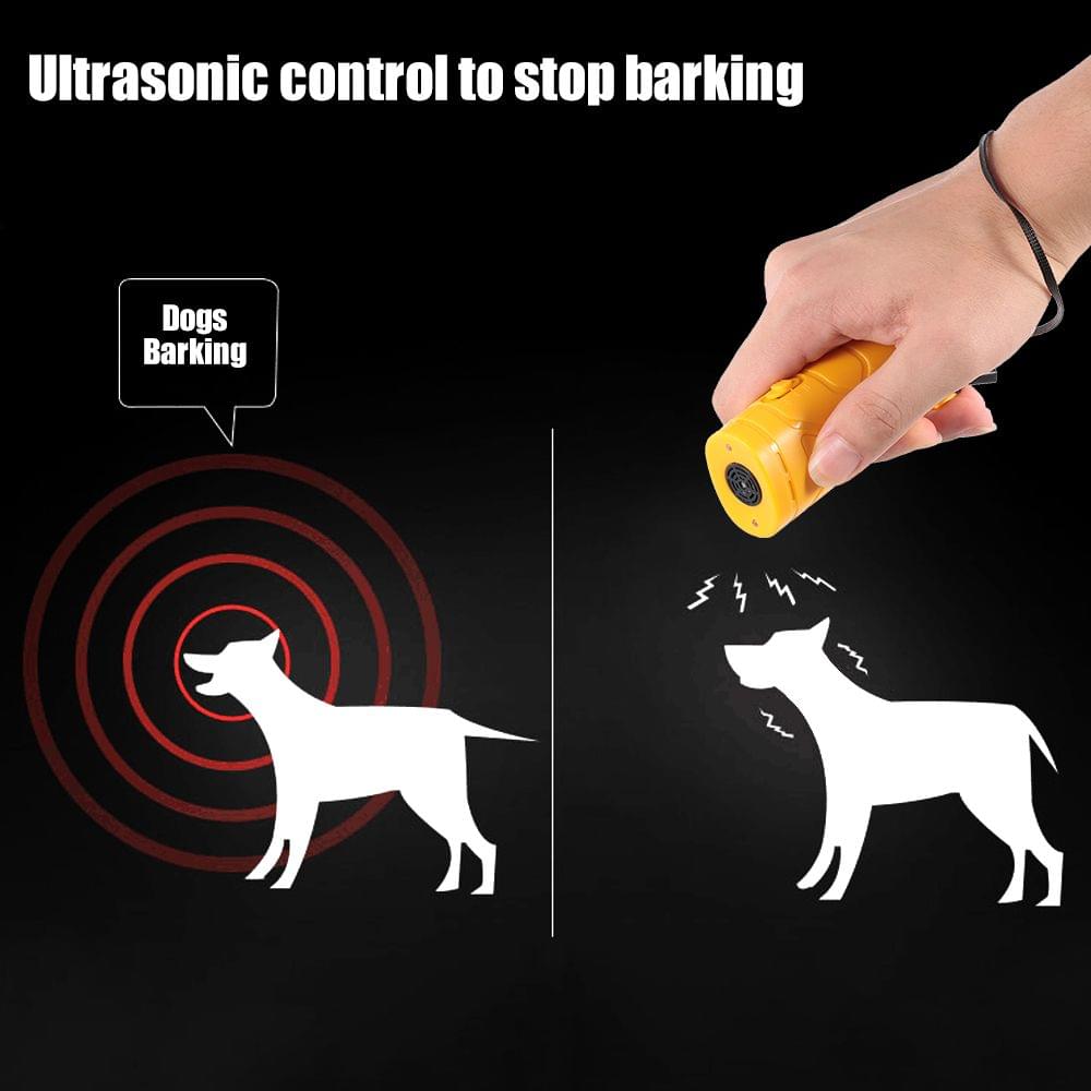 3 in 1 Anti Barking Stop Bark Device Portable Handheld