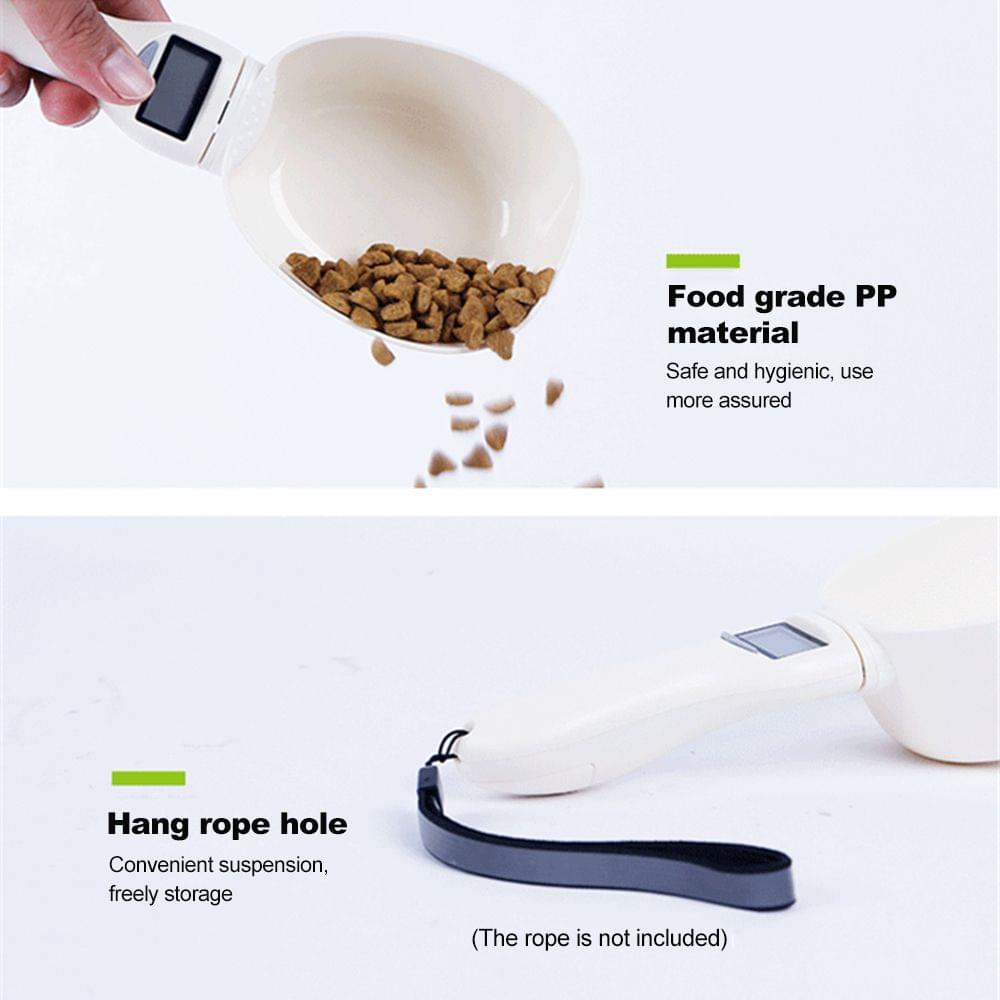 Measuring Spoon Cup Pet Food Water Scoop Kitchen Scale Spoon