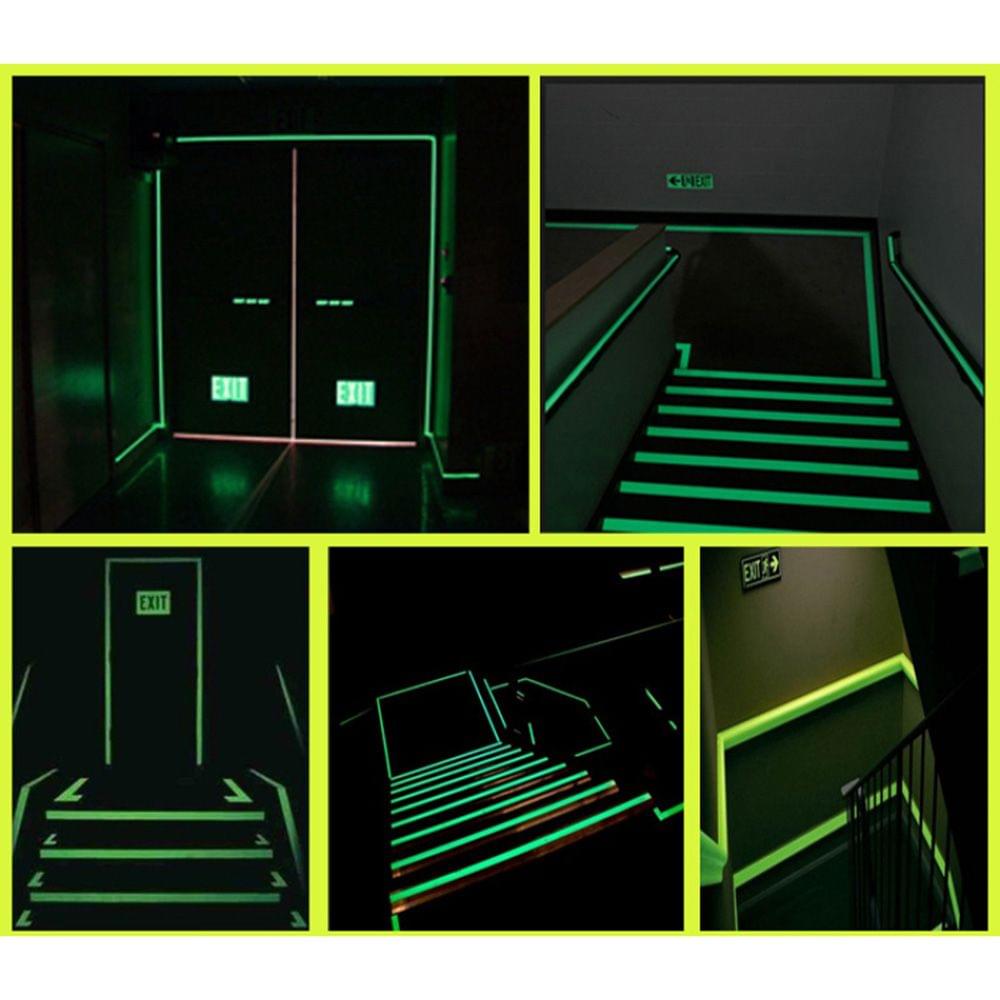 Glow in the Dark Tape Luminous Tape Self-adhesive Green