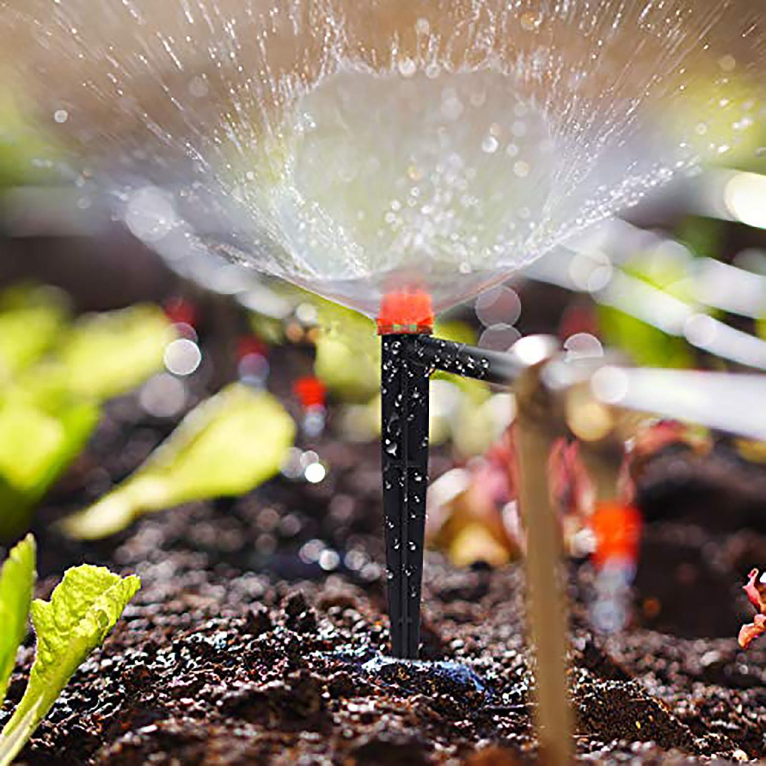 Garden Irrigation System Adjustable 20Pcs Foaming Sprinkler