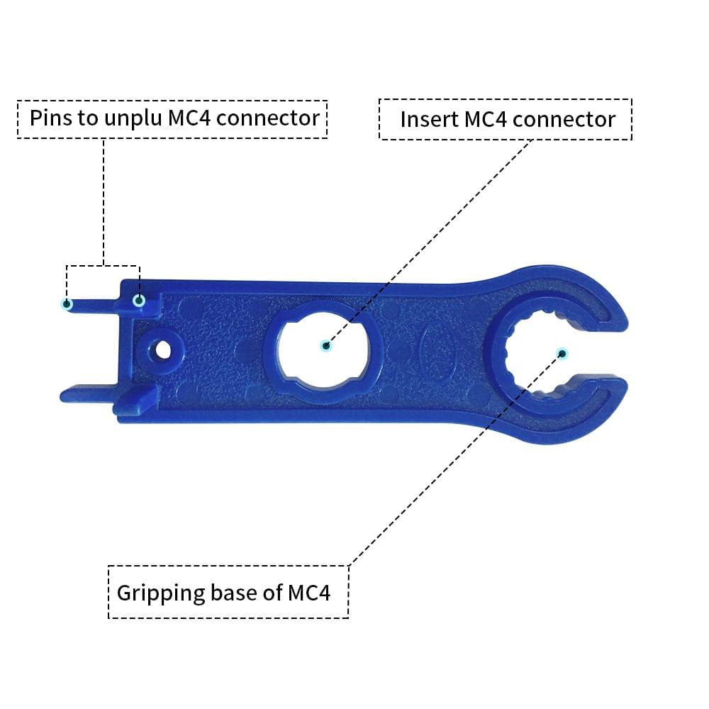 Solar Crimping Tools for Solar Panel PV Cable Include 1 Pair