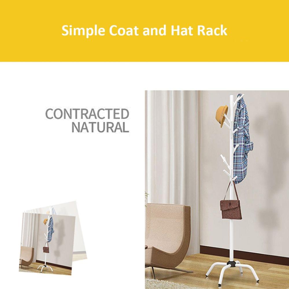 Coat Rack Clothes Tree Coatrack Hat Hanger Hallstand Clothes