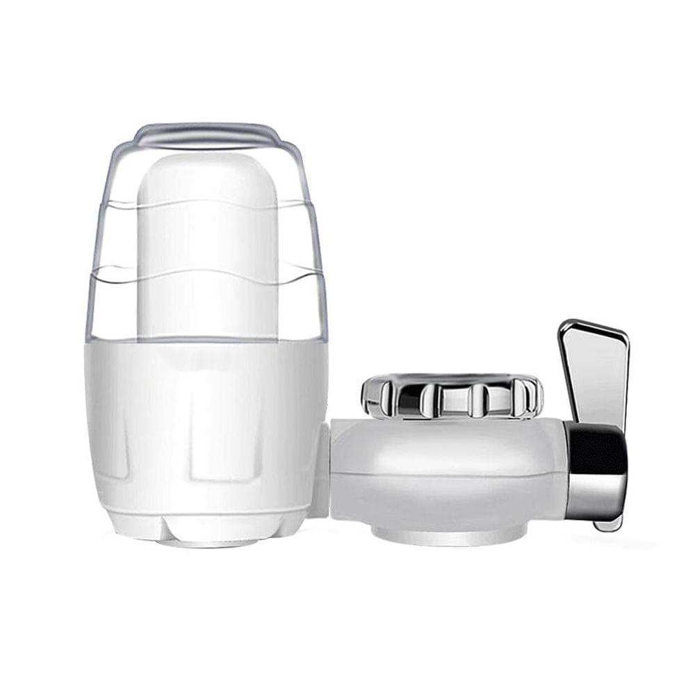 White Tap Faucets Water Filter Washable Ceramic Faucets