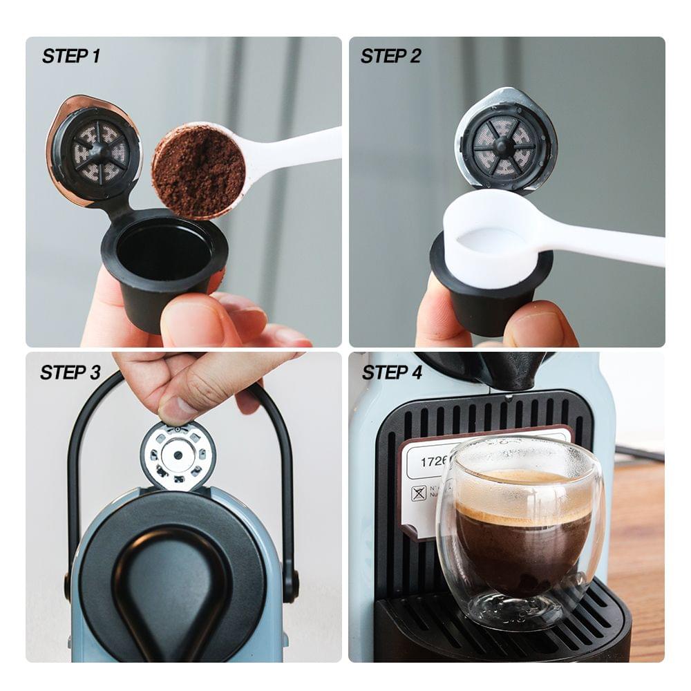 Reusable Coffee Capsules Refillable Reusable Coffee Capsule