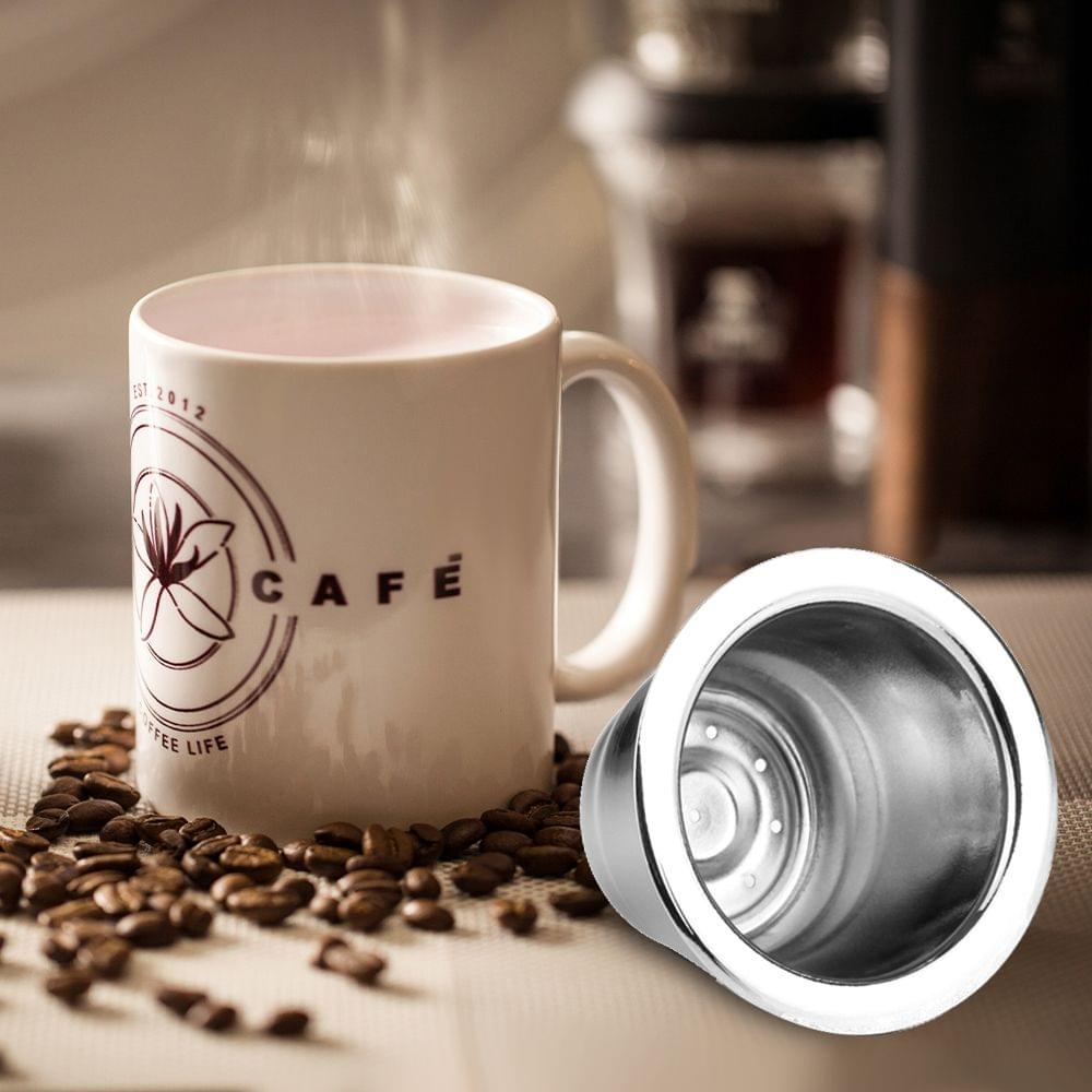 Stainless Steel Reusable Coffee Capsules Refillable Reusable