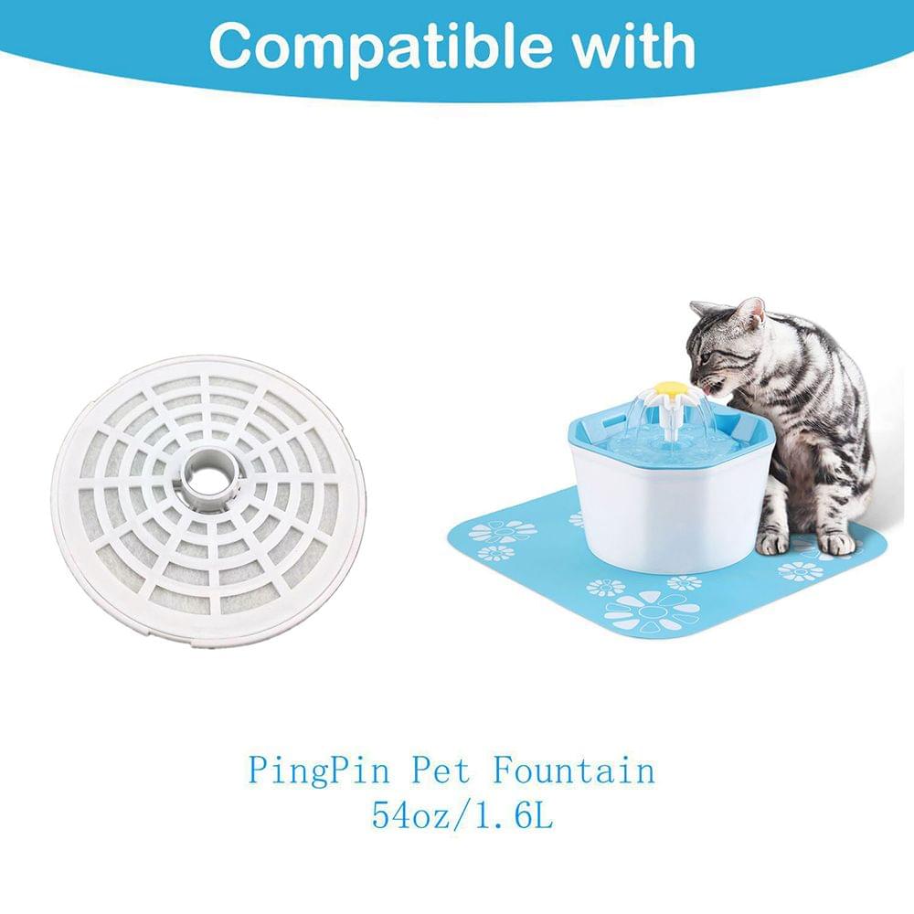 4PCS Cat Water Fountain Filters Replacement Filters for - 4XReplaceable filter